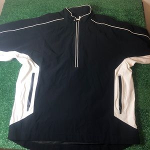 Footjoy Short Sleeve Golf Windbreaker Size Large